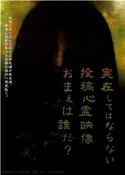 実在してはならない・・・投稿心霊映像 お前は誰だ? 心霊映像は伝染する。在线观看和下载